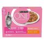 Purina One per Gatto Junior al Salmone & Pollo 8 x 85 g