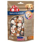 8in1 Triple Flavour Os XS pour chien x21