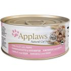 Applaws Scatoletta gatto tonno gamberetti 24 x 156 g