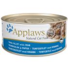 Applaws Scatoletta gatto tonno granchio 24 x 70 g