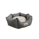 Bubimex Sofa Esagonale Grigio Sfoderabile 55 x 55 cm