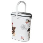 Container à croquettes 4 kg Curver modèle chien- La Compagnie des Animaux