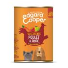 Edgard & Cooper Boite Poulet et Dinde Chien adulte 6 x 400 g- La Compagnie des Animaux