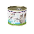 Felichef Mousse gustose BIO salmone senza cereali Gatto 12 x 200 g