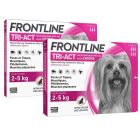 Frontline Tri Act spot on chiens 2 - 5 kg 3 pipettes- La Compagnie des Animaux