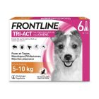 Frontline Tri Act spot on chiens 5 - 10 kg 6 pipettes- La Compagnie des Animaux