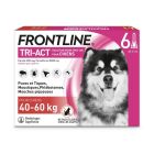 Frontline Tri Act spot on chiens 40 - 60 kg 6 pipettes- La Compagnie des Animaux