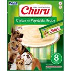 Inaba Snack Churu Pollo & Verdure Cane 8 x 20 g