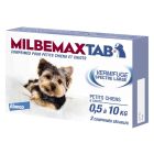Milbemax Tab vermifuge chiots et petits chiens de 0,5 à 10kg-