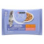 Purina One Gatto Pelo & Boli di Pelo 4 x 85 g