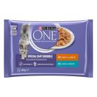 Purina One Gatto Sensibile al Tonno & Pollo  4 x 85 g