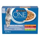 Purina One per Gatti sterilizzati multivariato 8 x 85 g