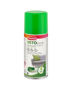 Beaphar VETOpure Diffuseur automatique insecticide habitation 200 ml (70 m²)- La Compagnie des Animaux