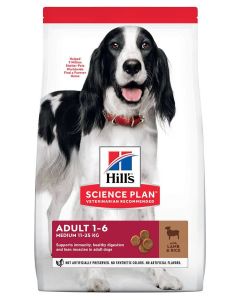 Hill's Science Plan Canine Adult Medium Agnello & Riso 14 kg