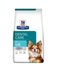 Hill's Prescription Diet Canine T/D MINI 3 kg- La Compagnie des Animaux