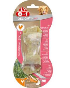 8in1 Delights Porc S pour chien- La Compagnie des Animaux