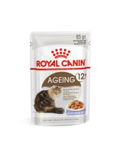 Royal Canin Ageing +12 en gelée sachets pour chat 12 x 85 g- La Compagni