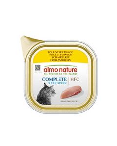 Almo Nature HFC Complete Sterilised pollo gatto 17 x 85 g