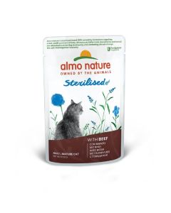 Almo Nature Holistic sterilised manzo gatto 30 x 70 g