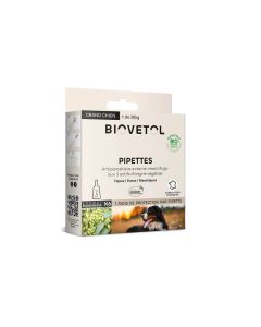 Biovetol Pipette antiparassitarie Bio cane grande x6