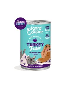 Edgard & Cooper Festive dinde chien 6 x 400 g