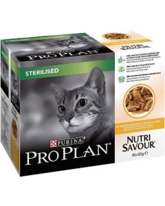 Purina Proplan Cat Nutrisavour Sterilised Poulet