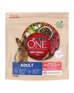 Purina One Mini Adult Manzo 1.5 kg