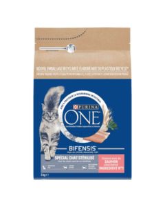 Purina One Salmone & Frumento Gatto Sterilizzato 3 kg