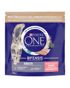 Purina One Salmone Cereali Completi Gatto Adulto 1.5 kg