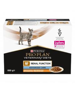 Purina Proplan PPVD Féline Rénal NF Pochons Poulet 10 X 85 g