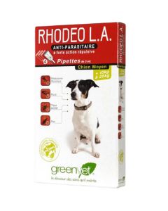 Rhodeo L.A cane medio (10 - 25 kg) 4 pipette