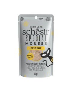 Schesir Special Mousse poulet & foie de canard chat 12 x 70g