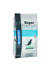 Nutrivet Super Premium Crocchette Cane Adulto Balance 23/11 15 kg