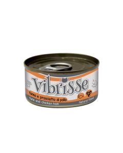 Vibrisse al Tonno e Prosciutto per Gatto 24 x 70 g