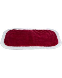 Trixie Noel Matelas ovale Nevio blanc et rouge 98 x 58 cm