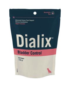 VetNova Dialix Bladder Control Dog 60 chews