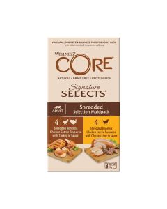 Wellness Core Signature Selects Multipack gatto 8 x 79 g