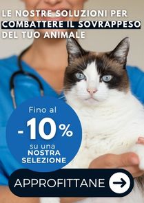 Le nostre soluzioni per combattere il sovrappeso del tuo animale