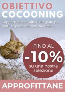 obiettivo COCOONING Cappotti, cucce, alberi tiragraffi per gatti, coperte, tappeti, tiragraffi, ...